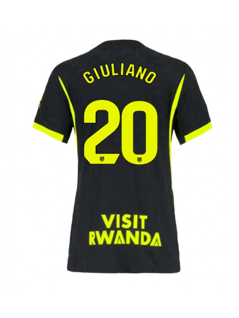 Zenske Futbalové oblečenie Atletico Madrid Giuliano Simeone #20 2026-27 Krátky Rukáv - Preč Zenske Futbalové oblečenie Atletico Madrid Giuliano Simeone #20 2026-27 Krátky Rukáv - Preč